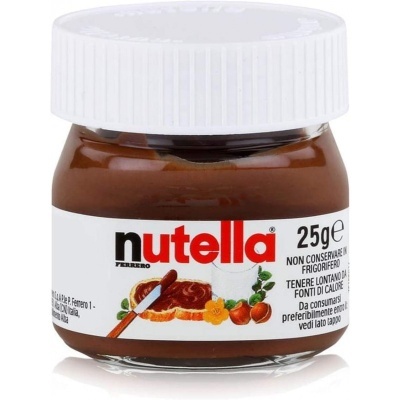 Pote pequeno Nutella 25g creme de avelã