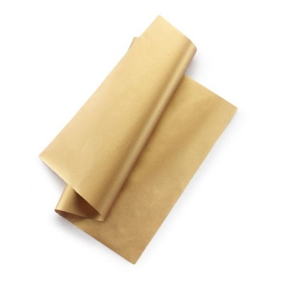 Pano de cozinha bege dobrado