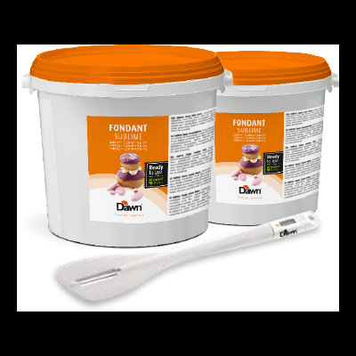 Dois recipientes de plástico branco com tampa laranja e espátula branca ao lado.