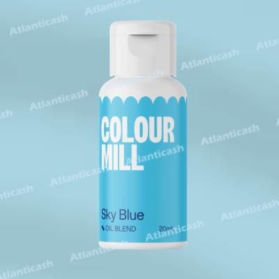 frasco de tinta azul claro Colour Mill