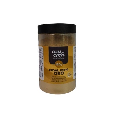 Frasco de pó dourado para coberturas royal icing