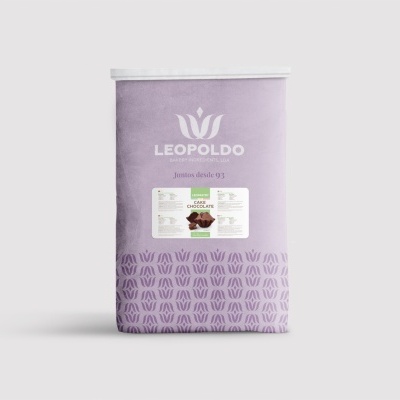 Pacote lavanda LEOPOLDO com texto e imagem de chocolate