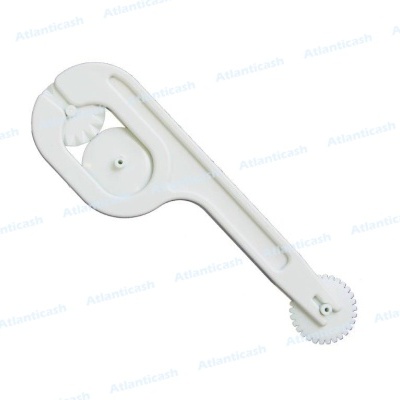 Ferramenta branca de plástico com rodas dentadas