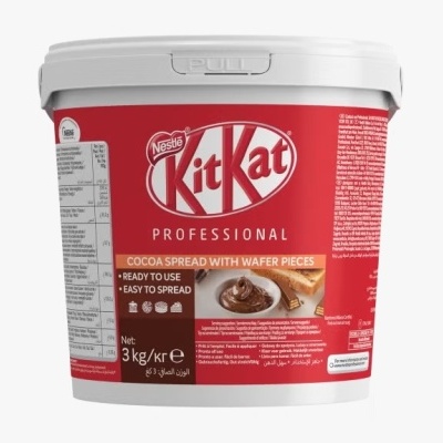 Balde de creme de cacau KitKat Professional 3 kg