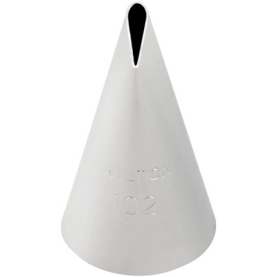 Bico de confeitar metal Wilton 102 em formato cónico