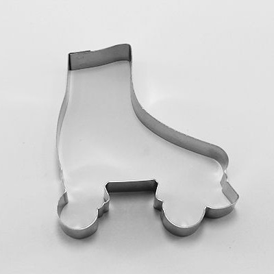 Forma de metal inoxidável para bolachas em forma de patim