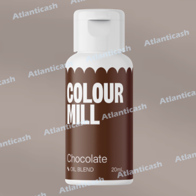 Frasco de corante alimentar castanho Chocolate