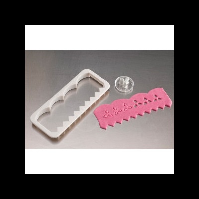 Conjunto de cortadores de plástico para modelagem em superfície metálica