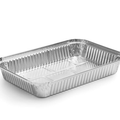 Tabuleiro retangular de alumínio