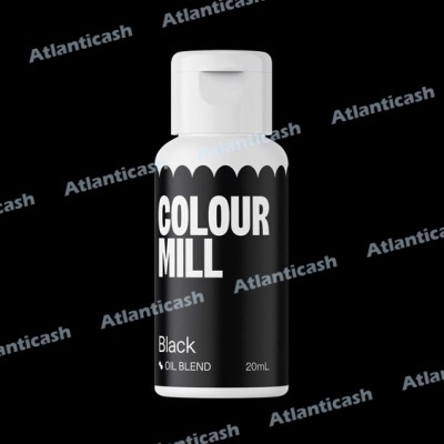 Frasco preto e branco COLOUR MILL Black 20mL óleo