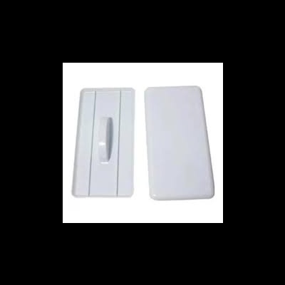 Ferramentas de plástico branco para alisar superfícies