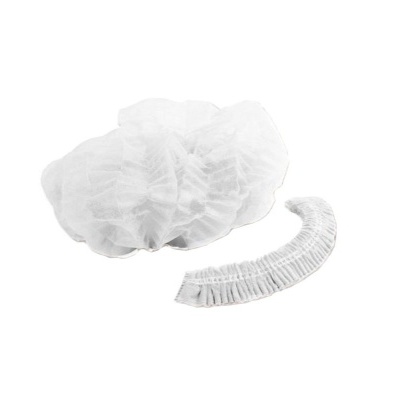 Conjunto de rede de banho branca em fibra sintética