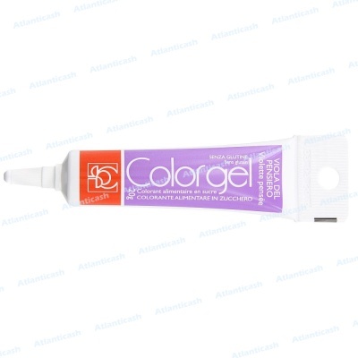 Tubinho de gel alimentício ColorGel violeta