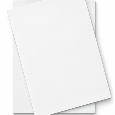 Folhas de papel branco sobrepostas