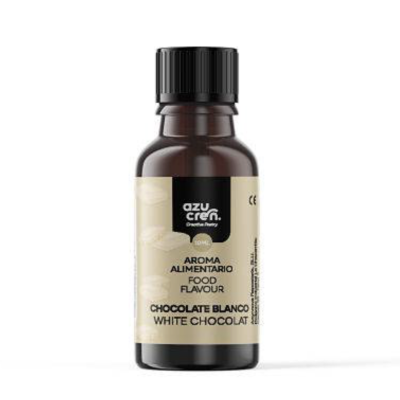 Frasco de aroma alimentar chocolate branco