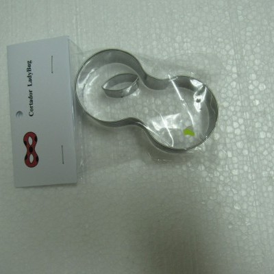 Forma de alumínio para bolachas com etiqueta 'Circular Lady Bug'