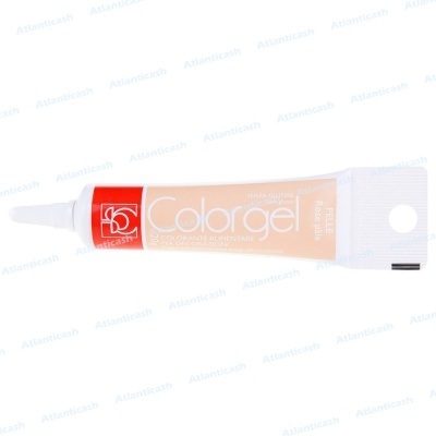 Tubo de gel para sobrancelhas Colorgel da marca Idraet em cor bege