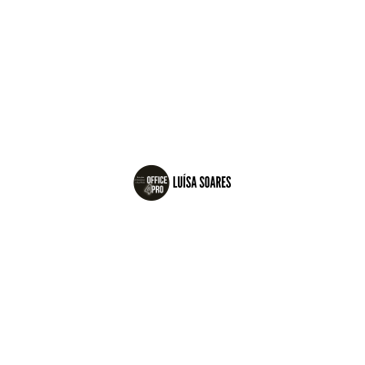 Logótipo OFFICE 4 PRO com nome LUÍSA SOARES