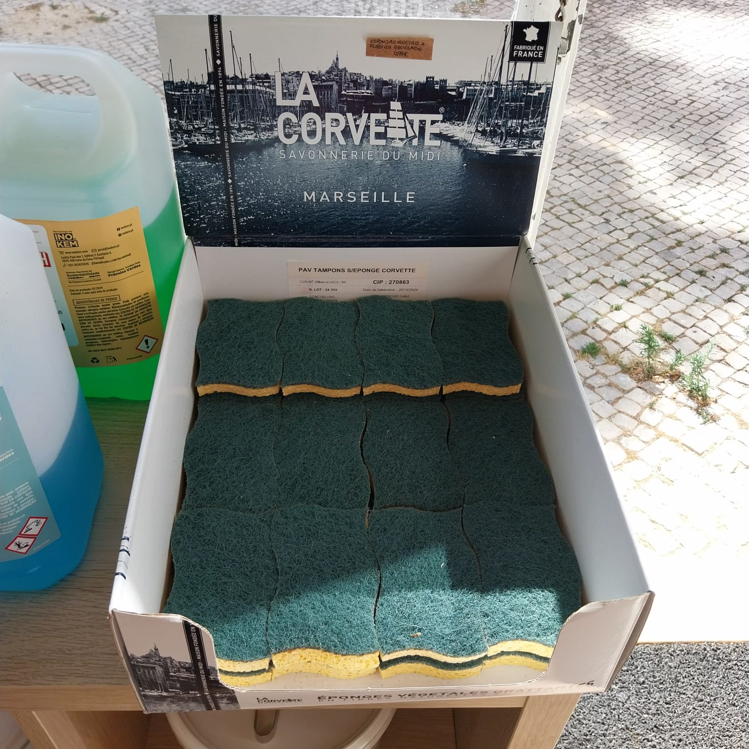 Esponja para a Loi&ccedil;a Fibras Naturais e Recicladas - La Corvette