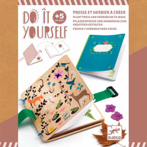 Introdu&ccedil;&atilde;o &agrave; Bot&acirc;nica - Caderno para Plantas - Djeco Arts & Crafts