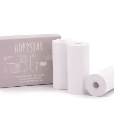 Rolos de papel térmico e caixa HOPPSTAR