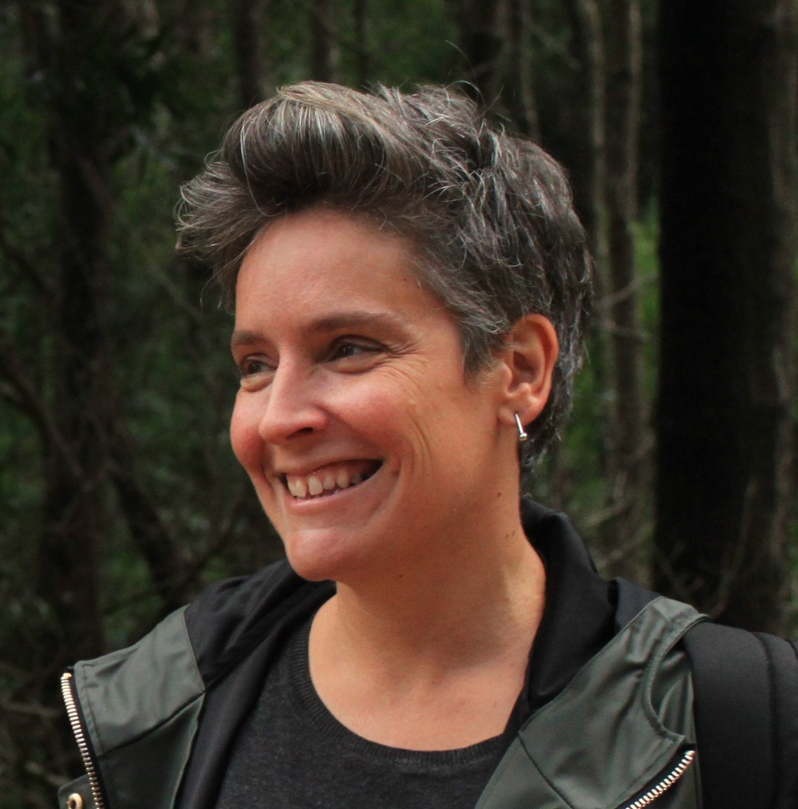 Silvia Olivença, founder of Oh! My Cod, at a table in Lisbon.