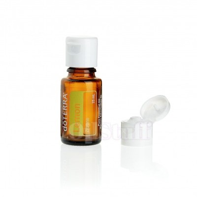 Frasco pequeno de óleo essencial dōTERRA Zitron 15 ml