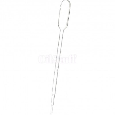 Instrumento metálico prateado fino e ovalado numa das extremidades