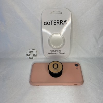 Suporte para telemóvel doTERRA com embalagem branca