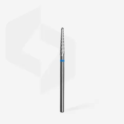 Broca cónica de metal com anel azul