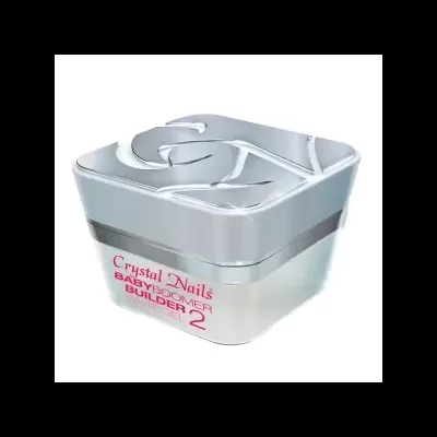 Frasco quadrado de produto para unhas Crystal Nails BABYSOMER BUILDER 2