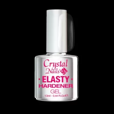 Frasco de verniz de unhas Crystal Nails ELASTY HARDENER gel
