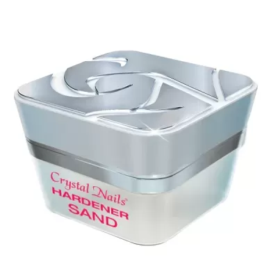 Recipiente cúbico prateado com tampa detalhada e texto vermelho