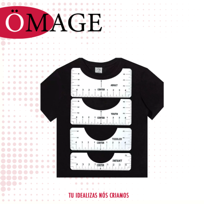 Camisola preta com estampado de quatro réguas brancas