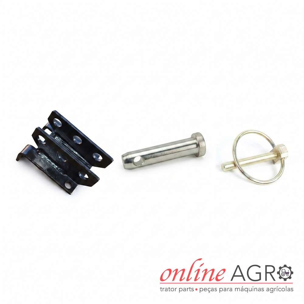 Suporte do braço superior, Kubota, OA14012SPT Peças metálicas agrícolas com logo online AGRO num fundo branco