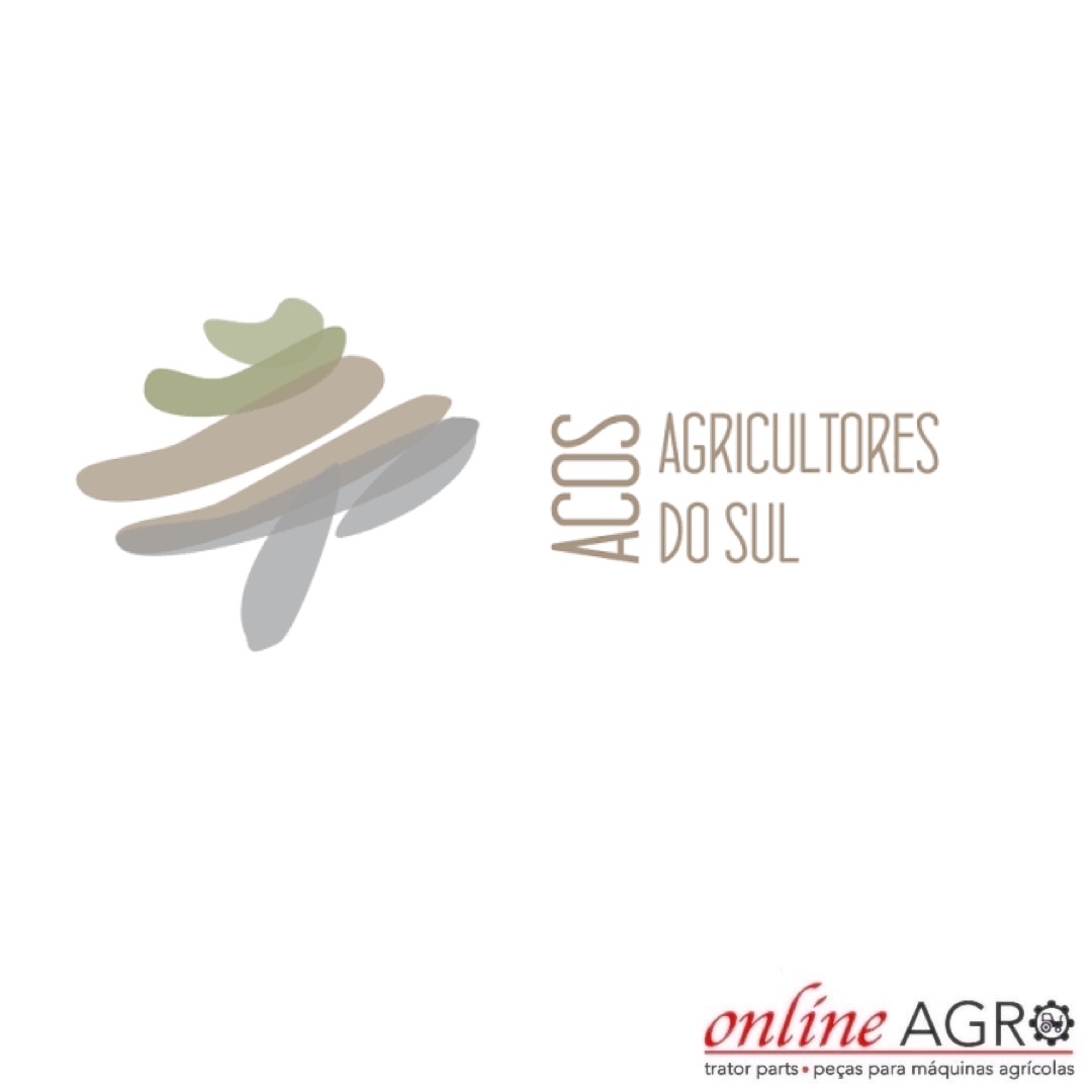 Logótipo ACCOS AGRICULTORES DO SUL com texto online AGRO peças para máquinas agrícolas
