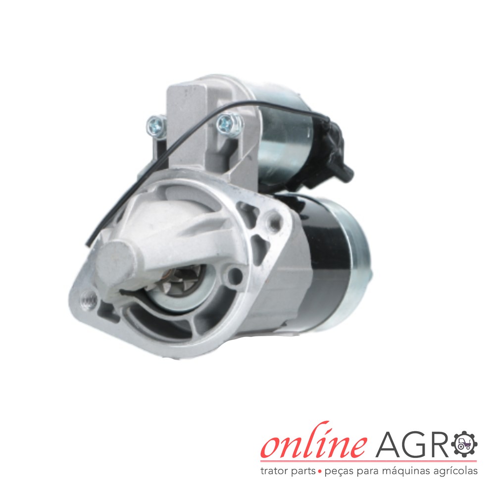 Motor de arranque, Kubota, OAS129043PT Motor de arranque para máquinas agrícolas com logótipo online AGRO
