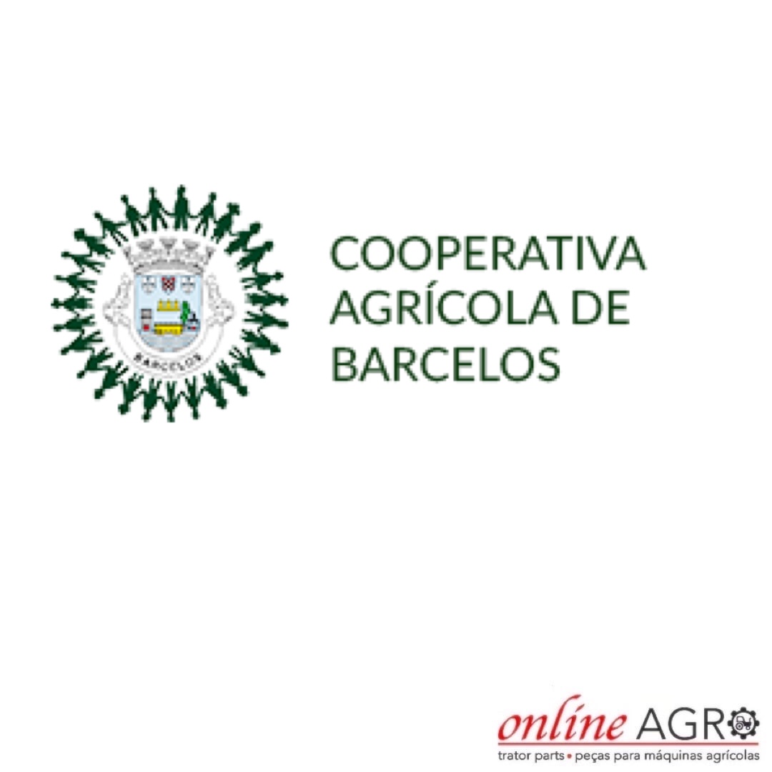 Logótipos da Cooperativa Agrícola de Barcelos e online AGRO com texto promocional
