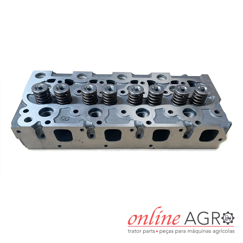 Cabeça de motor completa, Kubota, OAS990007CPT Cabeça de motor em metal com molas e logótipo online AGRO