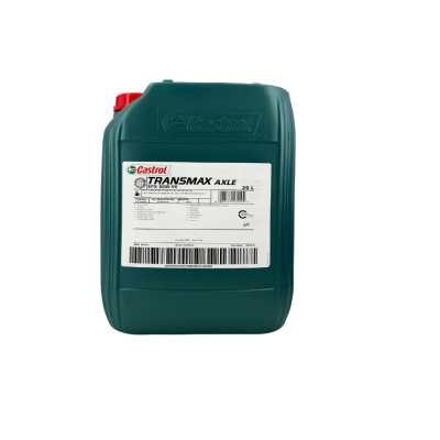 Recipiente plástico verde de óleo Castrol TRANSMAX AXLE 20L