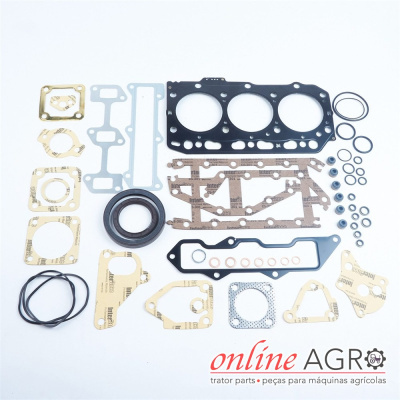conjunto de juntas e vedantes para motor agrícola organizado