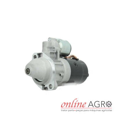 Motor de arranque metálico para maquinaria agrícola com logotipo online AGRO