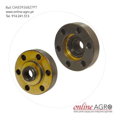 Peças metálicas circulares com furos e dentes internos sobre fundo branco