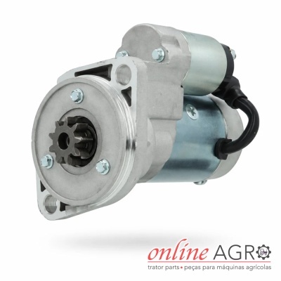 Motor de arranque metálico para máquina agrícola com logo online AGRO