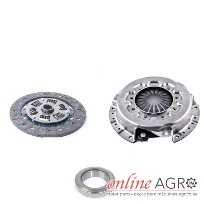 Conjunto de peças metálicas para transmissão automóvel com logo online AGRO.