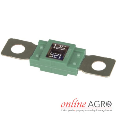 Fusível elétrico verde com indicador numérico 125-521