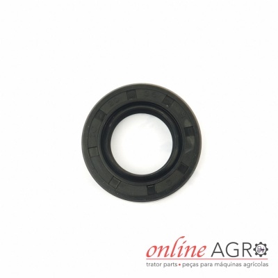 Anel circular de borracha preta para maquinaria agrícola