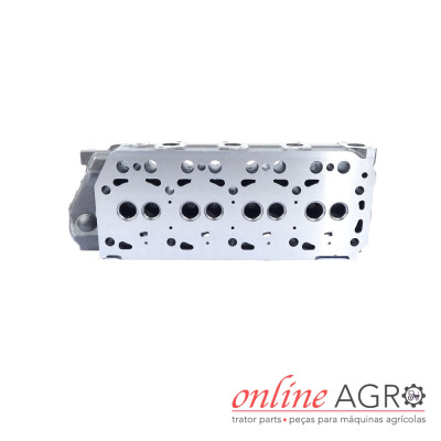 Cabeça de cilindro metálica para máquina agrícola