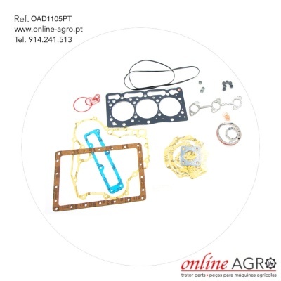 Conjunto de juntas e peças para máquinas agrícolas