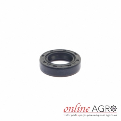 Vedante circular de borracha preto para máquinas agrícolas com logótipo online AGRO